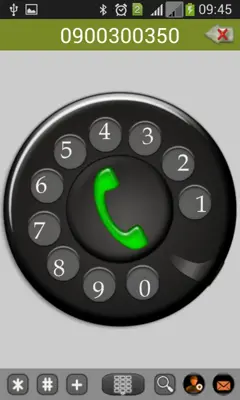 Old Phone Dialer HD android App screenshot 0