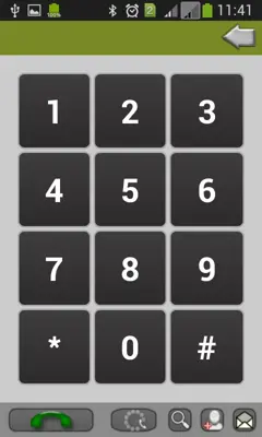 Old Phone Dialer HD android App screenshot 1