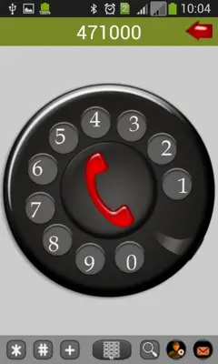 Old Phone Dialer HD android App screenshot 2